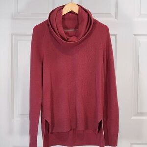 Athleta Cashmere Cowlneck Sweater Size Small